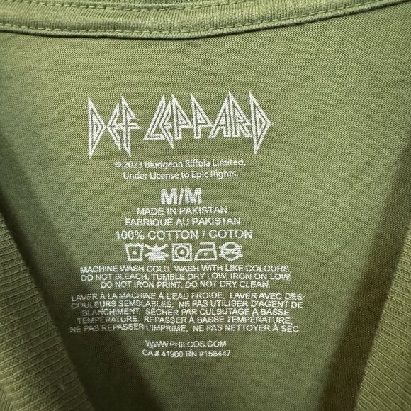 Def Leppard Adrenalize Album Cover Heavy Metal Band Tee M - Picture 4 of 4
